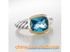 David Yurman BlueTopaz Noblesse Ring图1