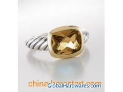 David Yurman Jewelry, Champagne Citrine Noblesse Ring图1