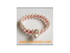 2012 new style hot sale pearl bangle图1