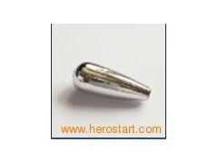 8*20 silver coating plastic drop beads图1