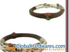 2011GuangZhou Imitation bracelet,Wooden jewelry bangle图1