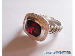 David Yurman ring,925 silver jewelry图1