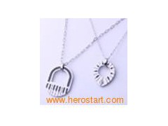 Musical notes tungsten pendant图1