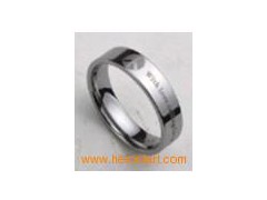 laser engraving tungsten ring shiny图1