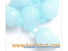 Light Blue 21X13X11mm Strawberry Acrylic Beads Jewelry AR0213图1