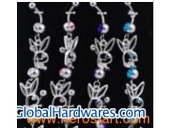 Fashion Stainless Steel Body Jewelry With Acrylic图1