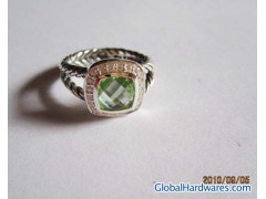 7mm Prasiolite Petite Albion Ring图1