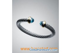 David Yurman 7mm Blue Topaz Color Classics Bracelet图1