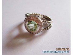 8mm Prasiolite  Petite Albion Ring图1