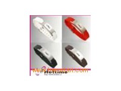 stylish negative ion titanium stainless steel bracelet图1