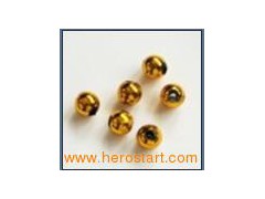 8mm gold plate beads图1