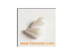 3*6mm rainbow mat color plastic drop bead图1