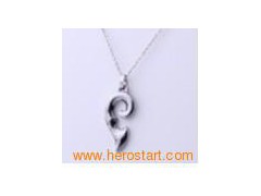 Tungsten Magic couple pendant图1