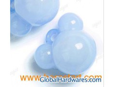 Blue 22X24X17mm Mickey Mouse Acrylic Beads Jewelry AR0209图1