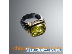 David Yurman Jewelry,Large Lemon Citrine Noblesse Ring.图1