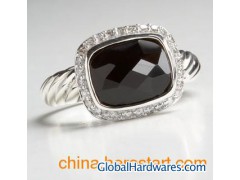 DavidYurman8x10mm Black Onyx Noblesse Ring图1