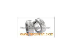 Sell pure titanium /stainless steel cool CZ earring jewelry ,IPG jewelry图1