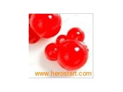 Red 22X24X17mm Mickey Mouse Acrylic Beads Jewelry AR0205图1