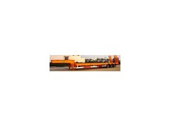 Three Axle Low Bed Semi Trailer图1