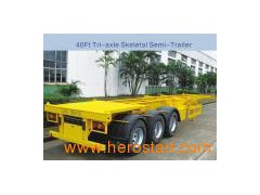 Semi Trailer-Tri-Axle Skeletal图1