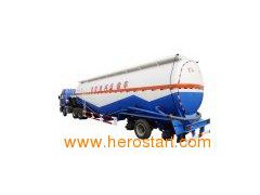 3 Axle Bulk Powder Tank Trcuk Semi Trailer (HHT9340GFL)图1