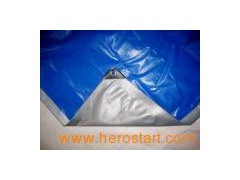 170GSM PE Blue/Silver Tarpaulin图1