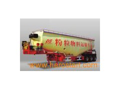 Cement Tanker Semi Trailer (V Type)图1