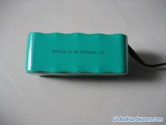 12v 4500mAh Sub C Ni-Mh battery pack图1
