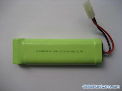 8.4v 3000mAh Sub C Ni-Mh battery pack图1