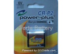 CR-P2 Lithium Battery, Lithium Manganese Dioxide Cylindrical图1
