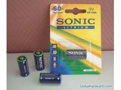 Photo Lithium Batteries CR123A图1