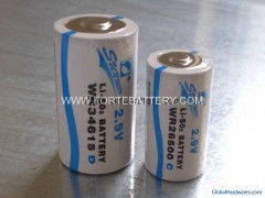 Lithium Sulfur Dioxide Battery 2.9V图1