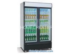 Double Doors Upright Showcase Cooler图1