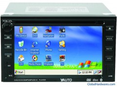 CE car dvd with GPS,Internet bluetooth sepcial for FIT图1