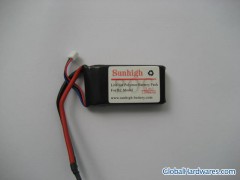 7.4v 20C 1200mah lithium polymer battery for RC helicopter图1