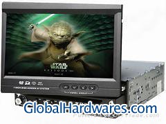 DAV-7016 7.0 inch touch screen with DVD/TV/Radio/MP4/Divx图1