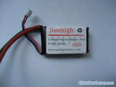 7.4v 20C 850mAh lithium polymer battery pack for RC hobbies图1