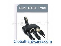 PT-PL-A03TU DUAL USB car charger图1