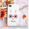 Cross stitch DIY kit for iphone case-white