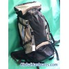 HIKING BACKPACK WITH PADDED AND STEEL BAR REINFORCED BACKSIDE