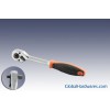 3/8" 72T Dual Drive Reversible Polished Ratchet Handle w/ Quick Release