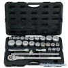 26pc 3/4" 12pt. Flank Socket Set (S&M)