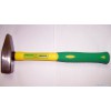 machinist hammer with safety wood handle