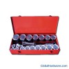 23-pc 1” Dr. Socket Set CR-V  (6-point model, metric combination)