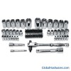 63pc 3-in-1 Ratchet & Socket Set