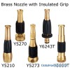 Brass Nozzle with Insulated Grip