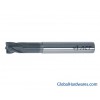 4 Flute Short Flute & Long Shank Corner Radius End Mill