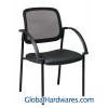 Office Star Screen Back Leather Guest Chair