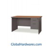 Marvel 48-inch Single Pedestal Steel Desk