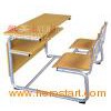 Detachable Double Desk & Chair / Double Desk / Classroom Furniture (GT-51)
